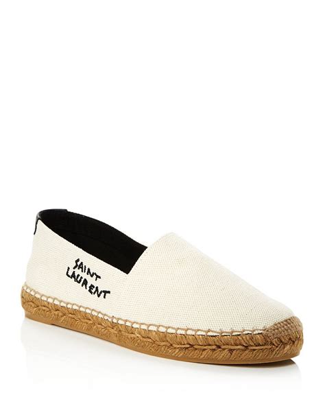 Saint Laurent Women's Signature Espadrille Flats 